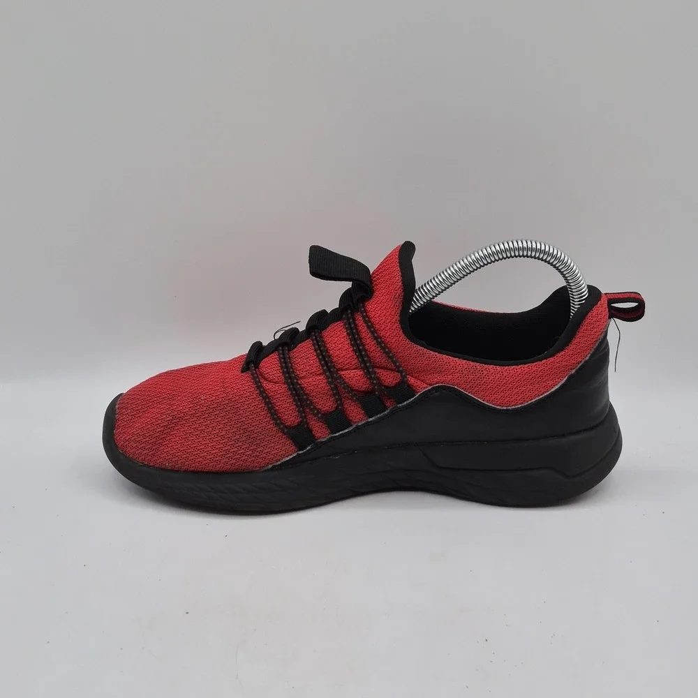 Shaq Sampson Shoes Mens‎ Size 6 Red Black Athletic Knit Sneakers QJ6GYRDBK